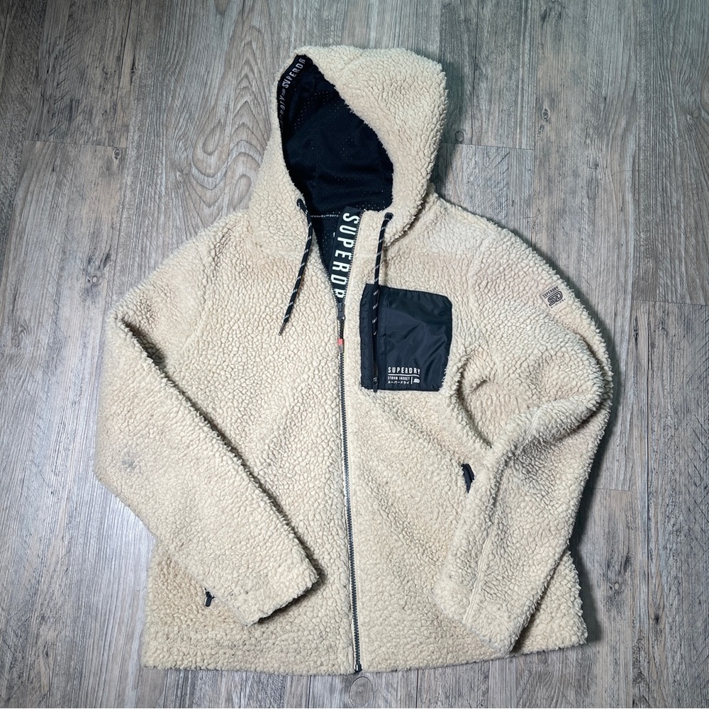 Superdry Beige Storm Garment, Size:12